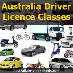 Australia Driver Licence Classes