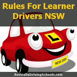 Rules For Learner Drivers NSW