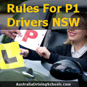 Rules For P1 Drivers NSW