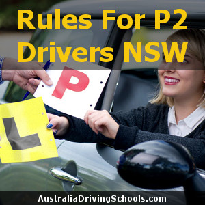 Rules For P2 Drivers NSW