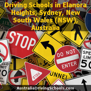 Driving Schools in Elanora Heights, Sydney, New South Wales (NSW), Australia
