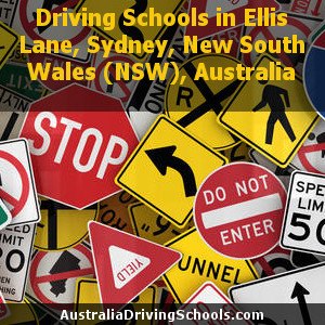 Driving Schools in Ellis Lane, Sydney, New South Wales (NSW), Australia