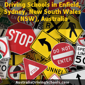 Driving Schools in Enfield, Sydney, New South Wales (NSW), Australia